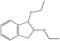 1H-Indene,1,2-diethoxy-2,3-dihydro-(9CI) 结构式