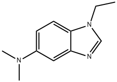 1H-Benzimidazol-5-amine,1-ethyl-N,N-dimethyl-(9CI) 结构式