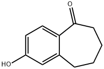 2-hydroxy-6,7,8,9-tetrahydro-5H-benzo[7]annulen-5-one 结构式