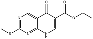 Ethyl 2-(Methylthio)-5-Oxo-5,8-Dihydropyrido[2,3-D]Pyrimidine-6-Carboxylate(WX130168) 结构式