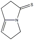 3H-Pyrrolizine-3-thione,1,2,5,6-tetrahydro-(9CI) 结构式