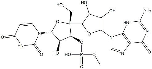 uridylyl-(3'->5')-guanosine 结构式