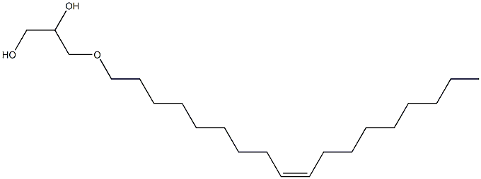 selachyl alcohol 结构式