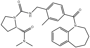 Fedovapagon 结构式