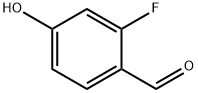2-氟-4-羟基苯甲醛 结构式