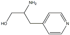 4-Pyridinepropanol,-bta--amino-(9CI) 结构式