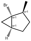 Bicyclo[3.1.0]hexane, 1-bromo-2-methyl-, (1-alpha-,2-ba-,5-alpha-)- (9CI) 结构式