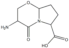 2H-Pyrrolo[2,1-b][1,3]oxazine-6-carboxylicacid,3-aminohexahydro-4-oxo-(9CI) 结构式