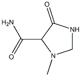 4-Imidazolidinecarboxamide,3-methyl-5-oxo-(9CI) 结构式