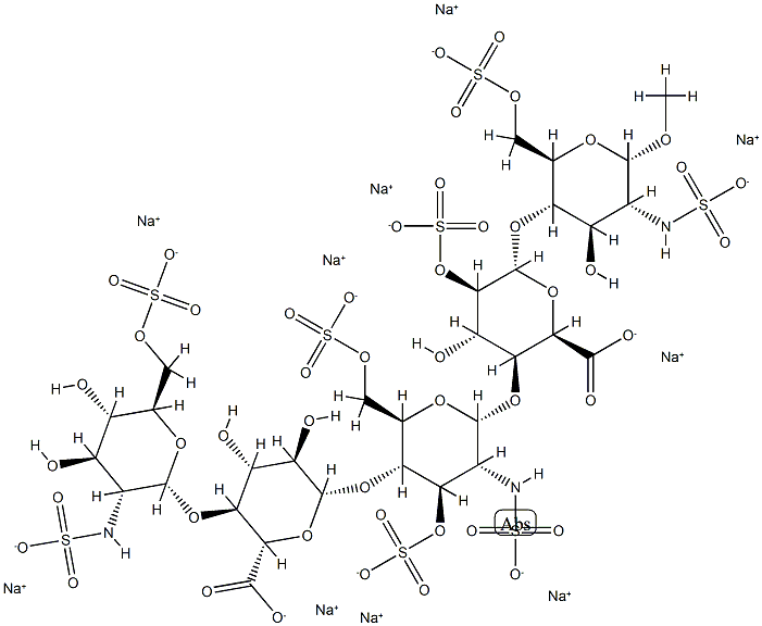 FondaparinuxSodium 结构式