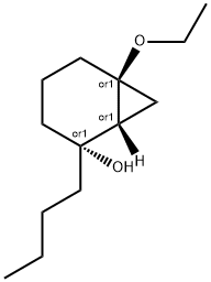 Bicyclo[4.1.0]heptan-2-ol, 2-butyl-6-ethoxy-, (1R,2R,6S)-rel- (9CI) 结构式