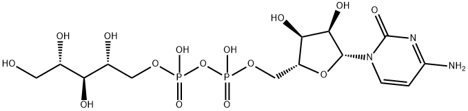 cytidine diphosphate ribitol 结构式