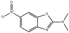 2-Benzothiazolamine,N,N-dimethyl-6-nitro-(9CI) 结构式