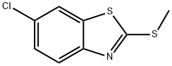 Benzothiazole, 6-chloro-2-(methylthio)- (6CI,7CI,8CI,9CI) 结构式