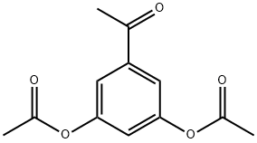 3,5-二乙酰氧基苯乙酮 结构式