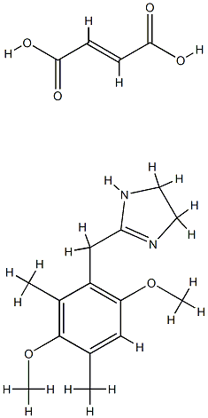 Domazoline fumarate 结构式