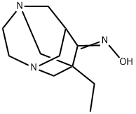 3,6-Diazatricyclo[4.3.1.13,8]undecan-9-one,1-ethyl-,oxime(9CI) 结构式