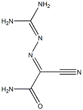 Urea,  2-azine  with  2-cyanoglyoxylamide  (8CI) 结构式