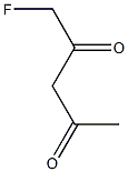 2,4-Pentanedione, 1-fluoro- (6CI,7CI,8CI,9CI) 结构式