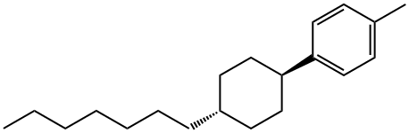 1-(trans-4-heptylcyclohexy1)-4-Methy1Benzene 结构式