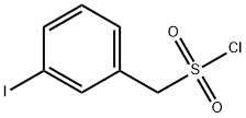 (3-碘苯基)甲磺酰氯 结构式