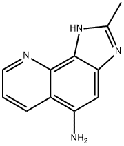 1H-Imidazo[4,5-h]quinolin-5-amine,2-methyl-(9CI) 结构式