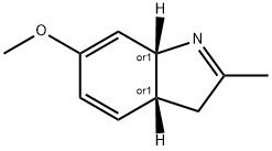 3H-Indole,3a,7a-dihydro-6-methoxy-2-methyl-,(3aR,7aR)-rel-(9CI) 结构式