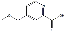 4-(甲氧基甲基)吡啶-2-羧酸 结构式