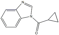 1H-Benzimidazole,1-(cyclopropylcarbonyl)-(9CI) 结构式