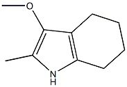 1H-Indole,4,5,6,7-tetrahydro-3-methoxy-2-methyl-(9CI) 结构式