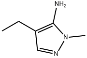 4-乙基-1-甲基-1H-吡唑-5-胺 结构式