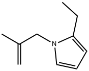 1H-Pyrrole,2-ethyl-1-(2-methyl-2-propenyl)-(9CI) 结构式