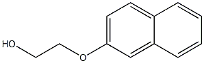 Α-2-萘基-Ω-羟基-聚乙二醇 结构式