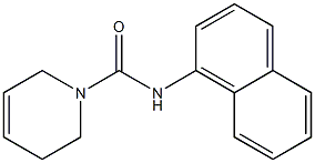 1(2H)-Pyridinecarboxamide,3,6-dihydro-N-1-naphthalenyl-(9CI) 结构式