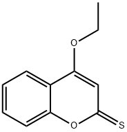 2H-1-Benzopyran-2-thione,4-ethoxy-(9CI) 结构式