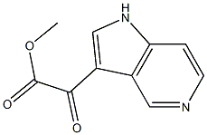 methyl 2-oxo-2-(1H-pyrrolo[3,2-c]pyridin-3-yl)acetate 结构式