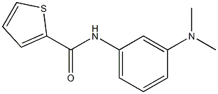 2-Thiophenecarboxamide,N-[3-(dimethylamino)phenyl]-(9CI) 结构式