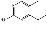 2-Pyrimidinamine,5-methyl-4-(1-methylethyl)-(9CI) 结构式