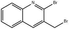 2-bromo-3-(bromomethyl)quinoline 结构式