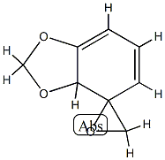Spiro[1,3-benzodioxole-4(3aH),2-oxirane]  (9CI) 结构式