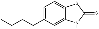 2(3H)-Benzothiazolethione,5-butyl-(9CI) 结构式