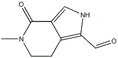 2H-Pyrrolo[3,4-c]pyridine-1-carboxaldehyde,4,5,6,7-tetrahydro-5-methyl-4-oxo-(9CI) 结构式