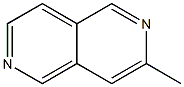 2,6-Naphthyridine,3-methyl-(9CI) 结构式