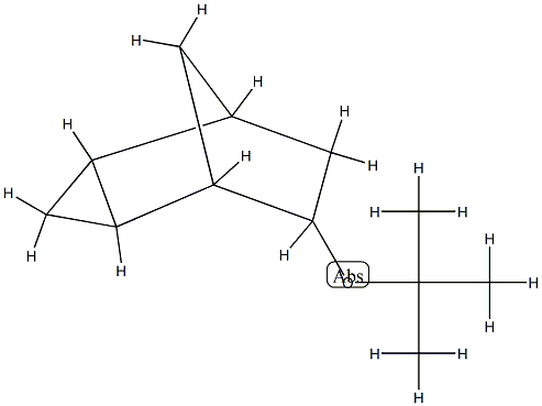Tricyclo[3.2.1.02,4]octane, 6-(1,1-dimethylethoxy)-, (1-alpha-,2-ba-,4-ba-,5-alpha-,6-alpha-)- (9CI) 结构式