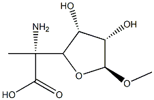 ba-L-Gulofuranosiduronic acid, methyl 5-amino-5-deoxy-5-C-methyl- (9CI) 结构式