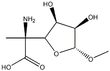 ba-D-Gulofuranosiduronic acid, methyl 5-amino-5-deoxy-5-C-methyl- (9CI) 结构式