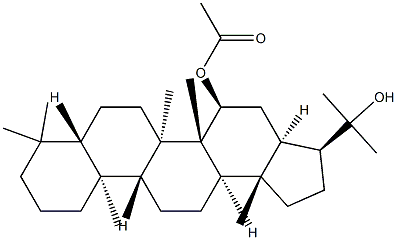 15α-Acetyloxyhopan-22-ol 结构式