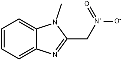 1H-Benzimidazole,1-methyl-2-(nitromethyl)-(9CI) 结构式