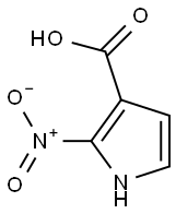 1H-Pyrrole-3-carboxylicacid,2-nitro-(9CI) 结构式