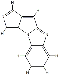 Pyrrolo[3,4:4,5]pyrrolo[1,2-a]benzimidazole (9CI) 结构式